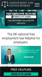 Mobile Screenshot of employment-advice-bureau.co.uk